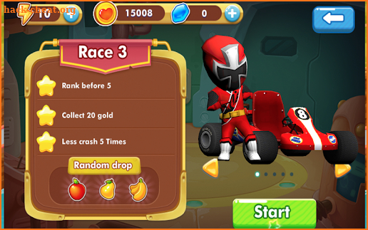 Kart Power Ninja Steel Race screenshot