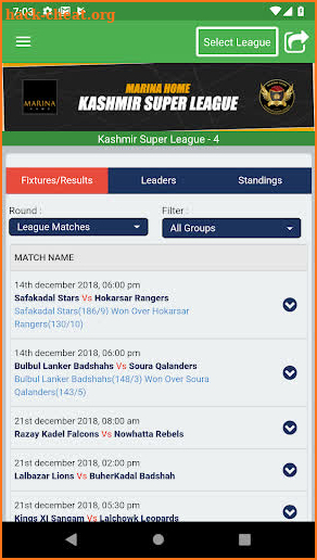 Kashmir Super League - KSL screenshot