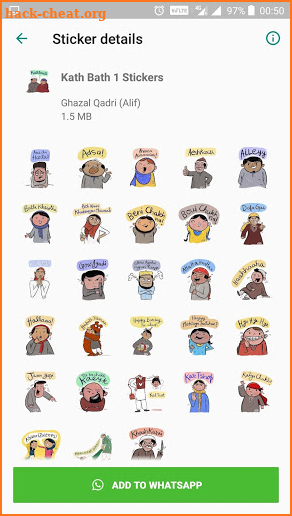 Kashmiri Stickers - (Kath Bath) WAStickerApps screenshot