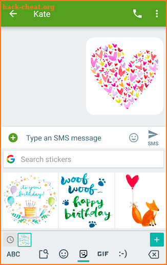 Kathy Davis Stickers screenshot