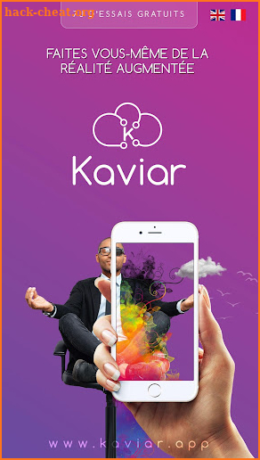 KaviAR [App] • Faites de l'AR vous-même screenshot