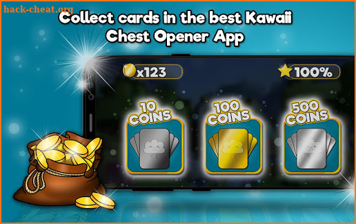 Kawaii Anime Card Collection screenshot