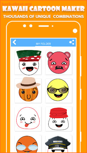 Kawaii Cartoon Maker screenshot