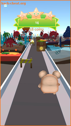 Kawaii Hamster Run - Fun race screenshot