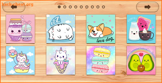 Kawaii Puzzles Game for Girls 💕🍦 screenshot