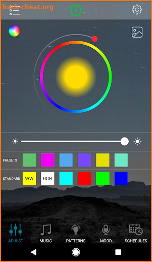 KC Rocklight LED RGB Controller screenshot