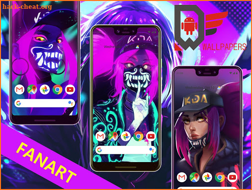 kda Wallpaper HD Fanart screenshot