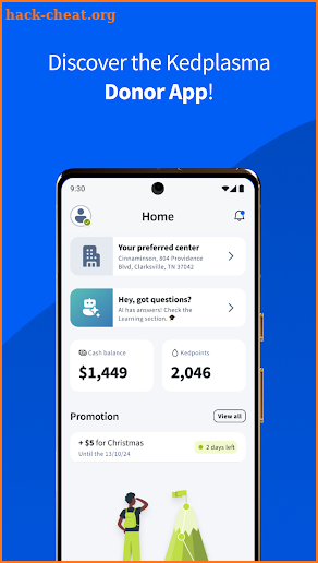 Kedplasma Donor App screenshot
