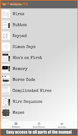 Keep Talking Bomb Defuse Manual screenshot