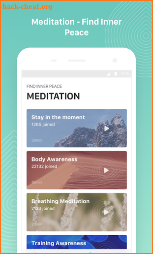 Keep Yoga & Meditation screenshot