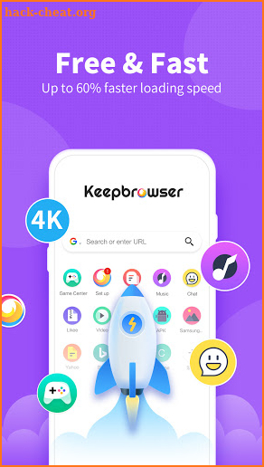 KeepBrowser - Fast, Secure & Private screenshot