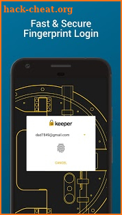 Keeper Password Manager screenshot