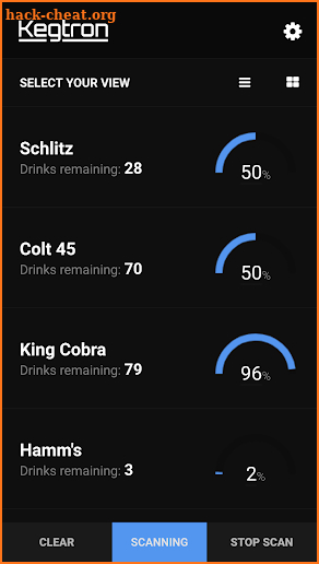 Kegtron - Smart Keg Monitor screenshot