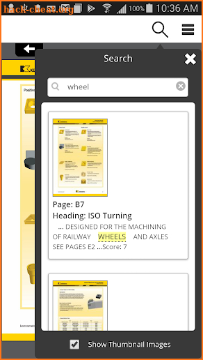 Kennametal Catalogs screenshot