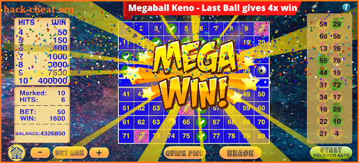 Keno Vegas - Casino Keno Games screenshot