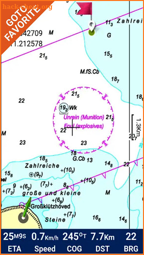 Kentucky and Barkley Lakes GPS screenshot