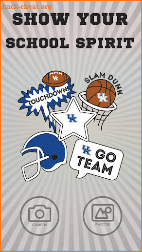 Kentucky Wildcats Selfie Stickers screenshot