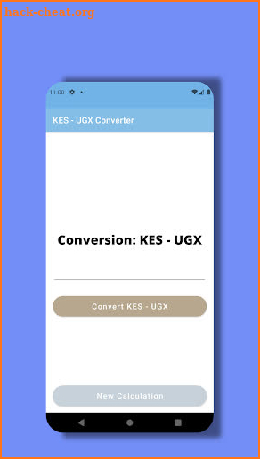 KES to UGX Converter screenshot