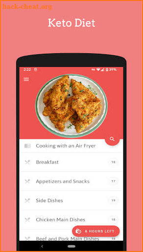 Keto Air Fryer Cookbook screenshot