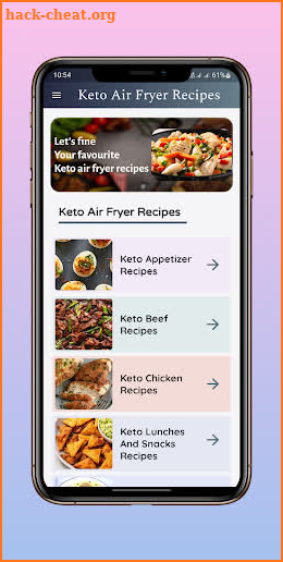 Keto Air Fryer Recipes [PRO] screenshot