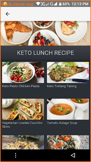 Keto Diet Weightloss Plan screenshot