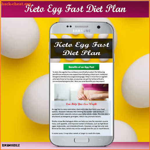 Keto Egg Fast Diet Plan screenshot