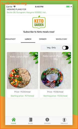 Keto Garden - Order Keto Meals screenshot