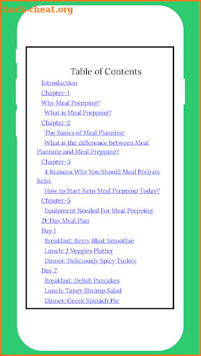 Keto Meal Prep screenshot