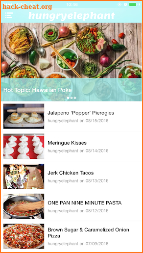 Keto Recipes - The Hungry Elephant screenshot