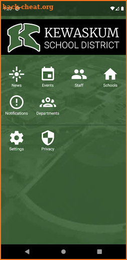 Kewaskum School District screenshot