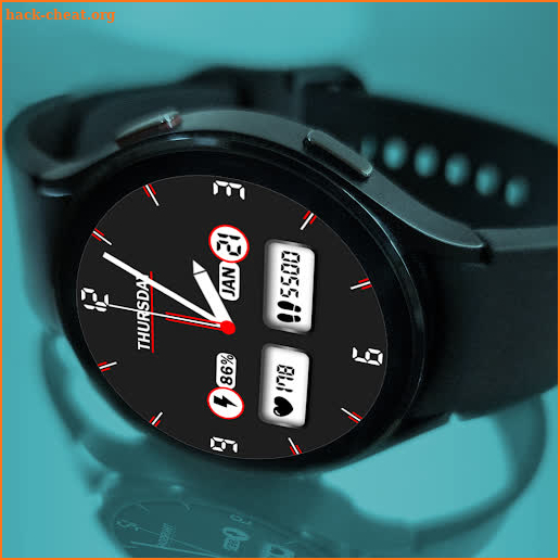 Key A001 Analog Watch Face screenshot