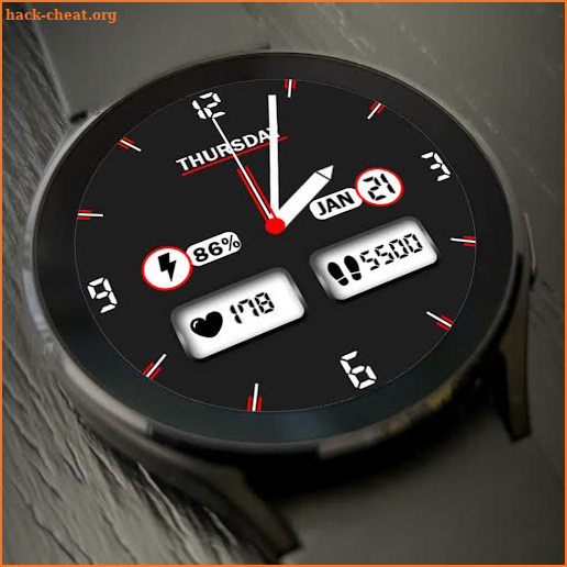 Key A001 Analog Watch Face screenshot