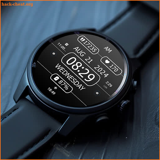 Key WF28 Digital Watch Face screenshot