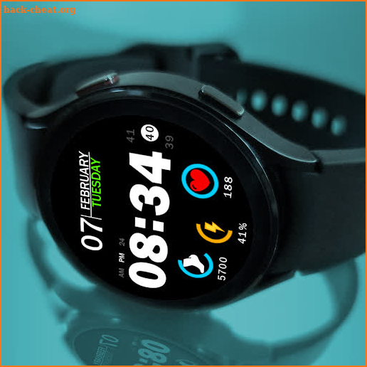 Key019 Digital Watch Face screenshot