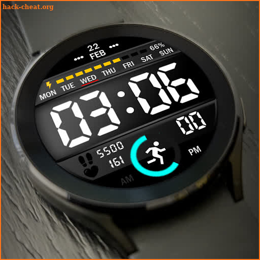 Key024 Digital Watch Face screenshot