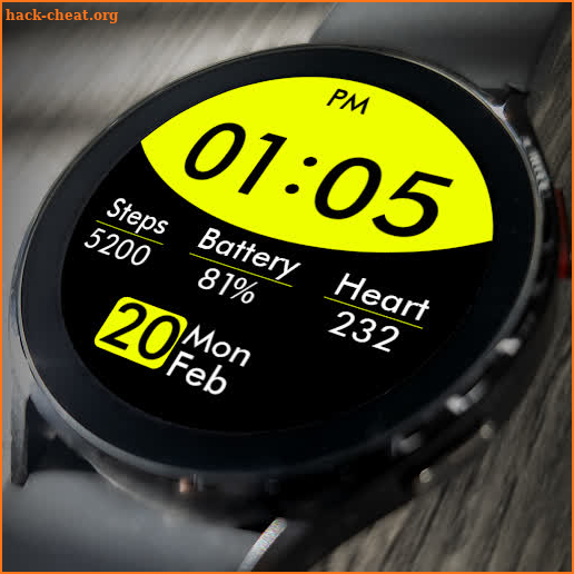 Key029 Digital Watch Face screenshot