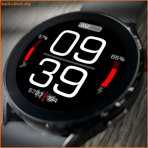 Key058 Digital Watch Face screenshot