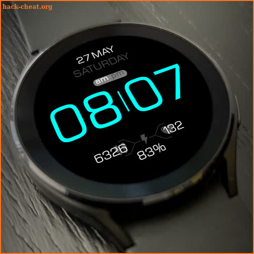 Key061 Digital Watch Face screenshot