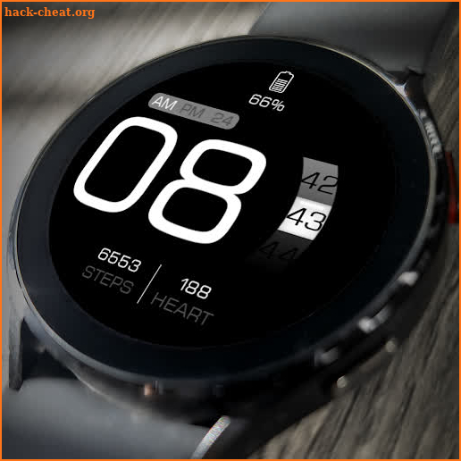 Key062 Digital Watch Face screenshot