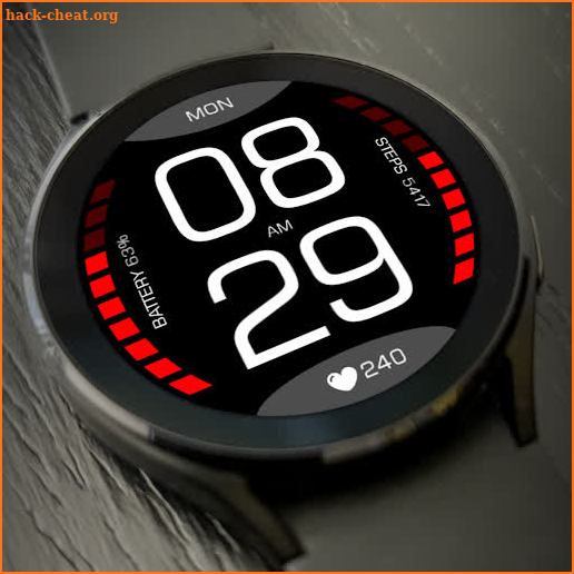 Key098 Digital Watch Face screenshot