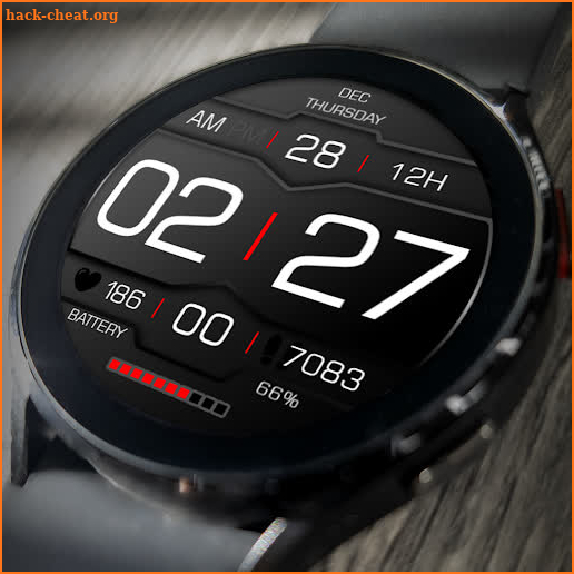 Key120 Digital Watch Face screenshot