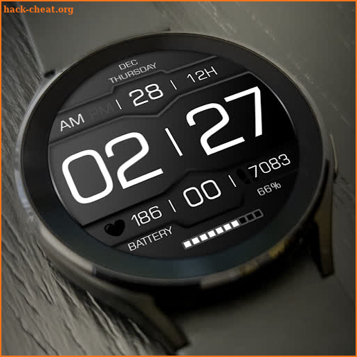 Key120 Digital Watch Face screenshot