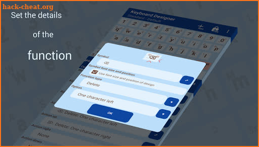 Keyboard Designer: Create and design keyboards screenshot