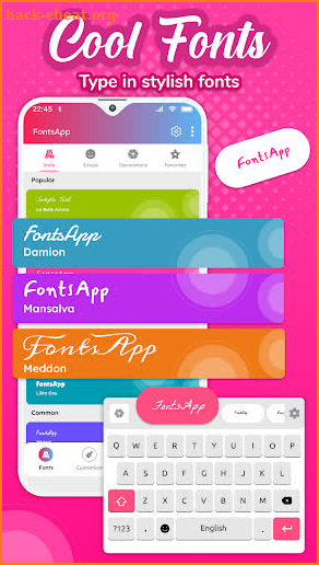Keyboard Fonts-Custom Keyboard screenshot
