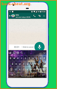 Keyboard for Fortnite royal battle screenshot
