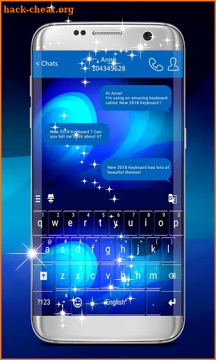 Keyboard for Huawei P8 screenshot