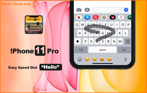 keyboard for iPhone 11-ios 13 keyboard screenshot