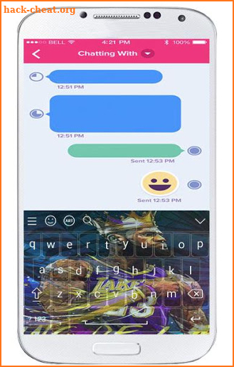 Keyboard For lebron james screenshot