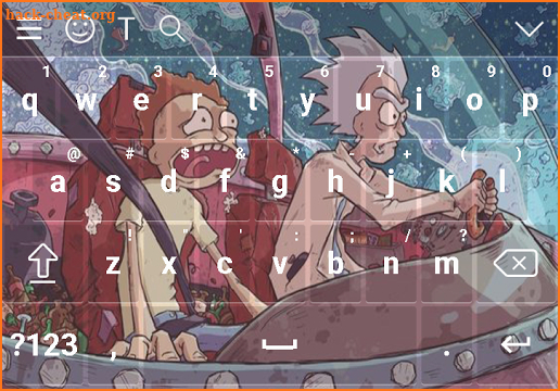 keyboard for rick and morty wallpaper new screenshot