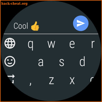 Keyboard for Wear OS watches screenshot